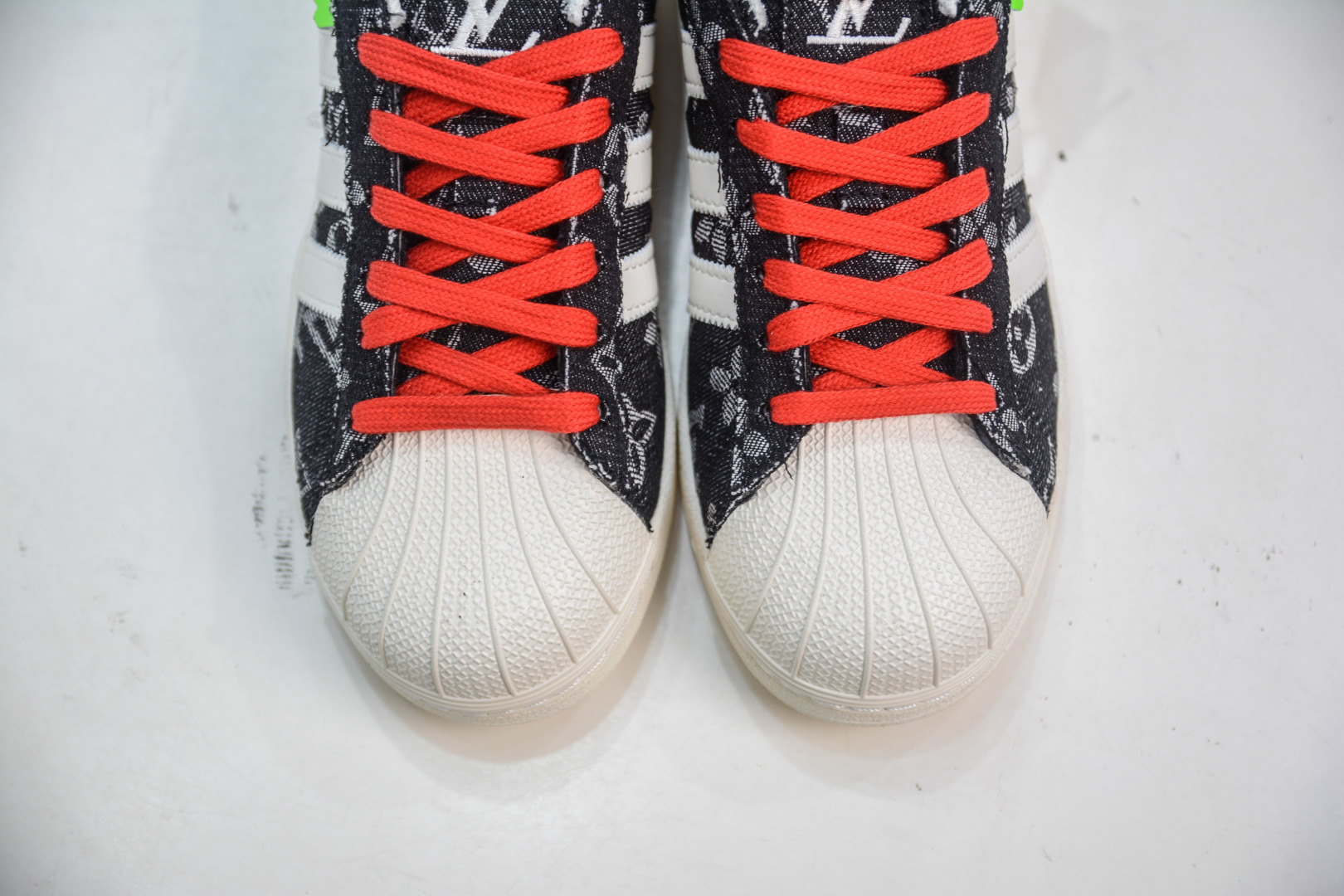 Louis Vuitton x Adidas Originals Superstar Dark Blue Monogram Sneakers 9 cmp i1756657213036 7410 0 7