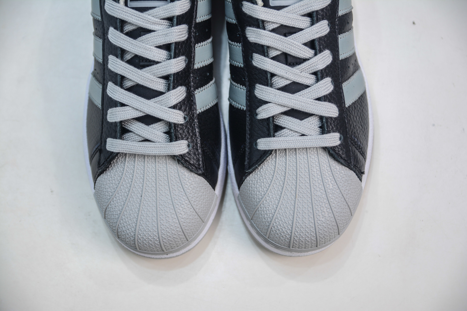 Adidas Originals Superstar Black/Grey Leather Sneakers EG4962 Classic Style 9 cmp i1756835015685 8536 0 8