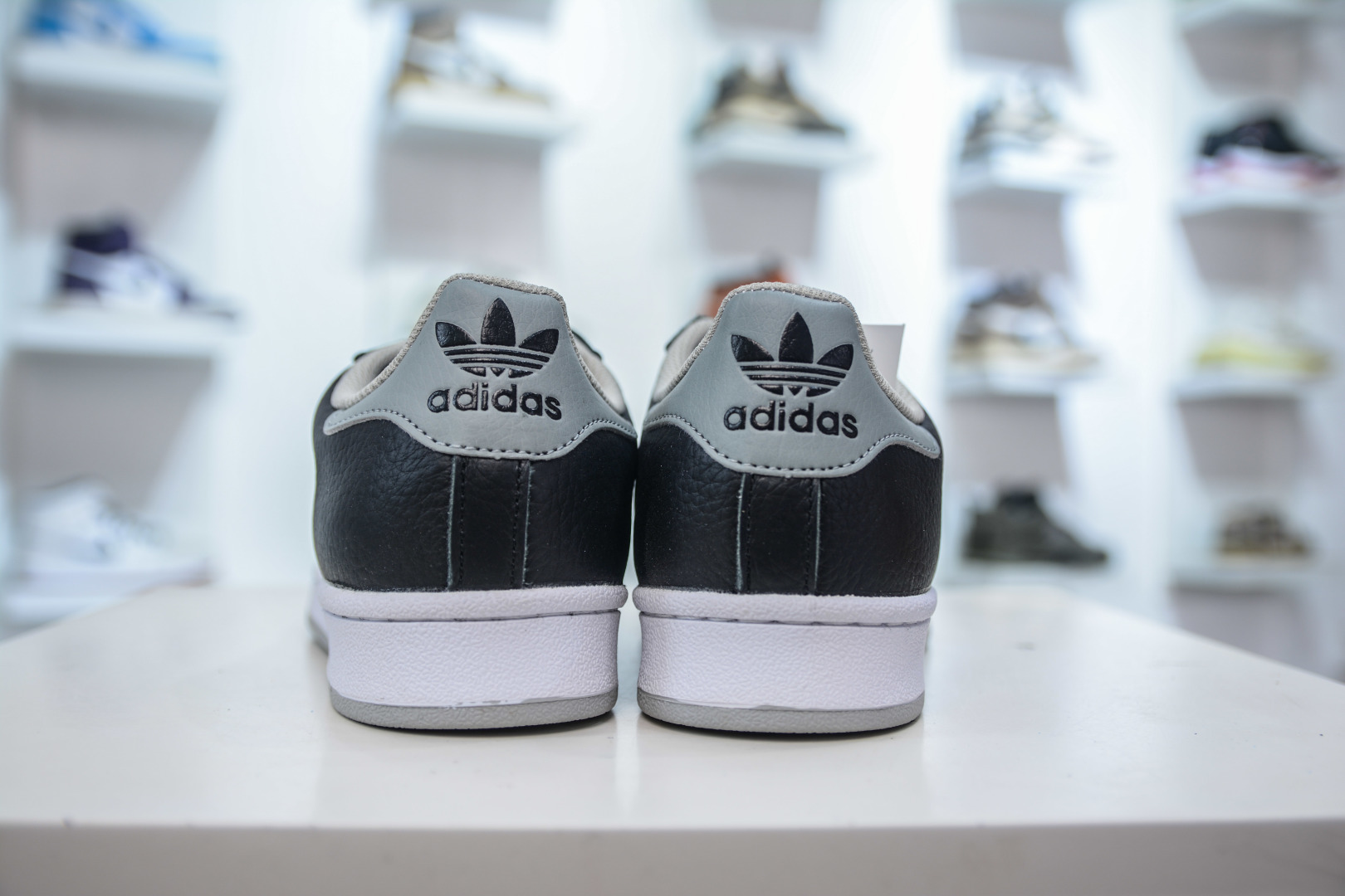 Adidas Originals Superstar Black/Grey Leather Sneakers EG4962 Classic Style 2 cmp i1756835015688 7069 0 1