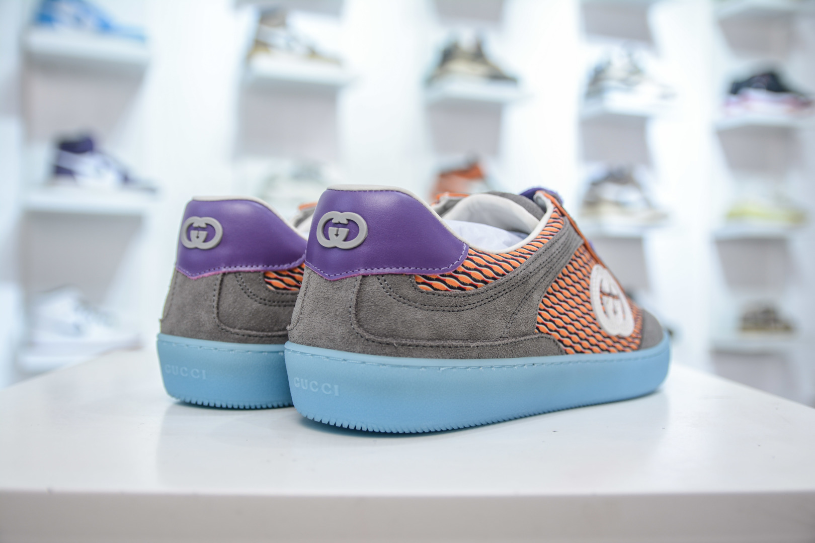 Gucci G75 Round Toe Lace-Up Sneakers with Interlocking GG Detail 7 cmp i1756835180759 6184 0 5