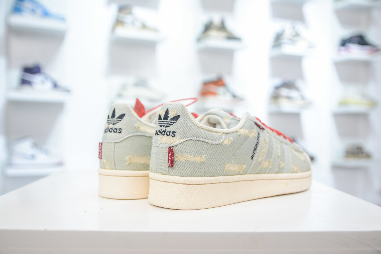 Levi's x Adidas Originals Superstar Denim Casual Sneakers - Limited Edition 6 cmp i1756912524495 8843 0 5