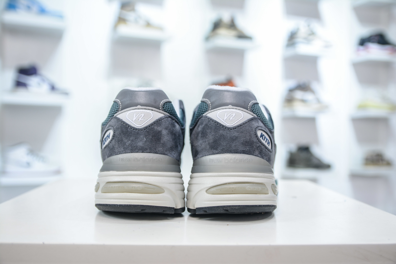 Kith x New Balance 991V2 'Grey Blue' Retro Running Shoes - Premium Comfort 3 cmp i1756913362367 3385 0 1