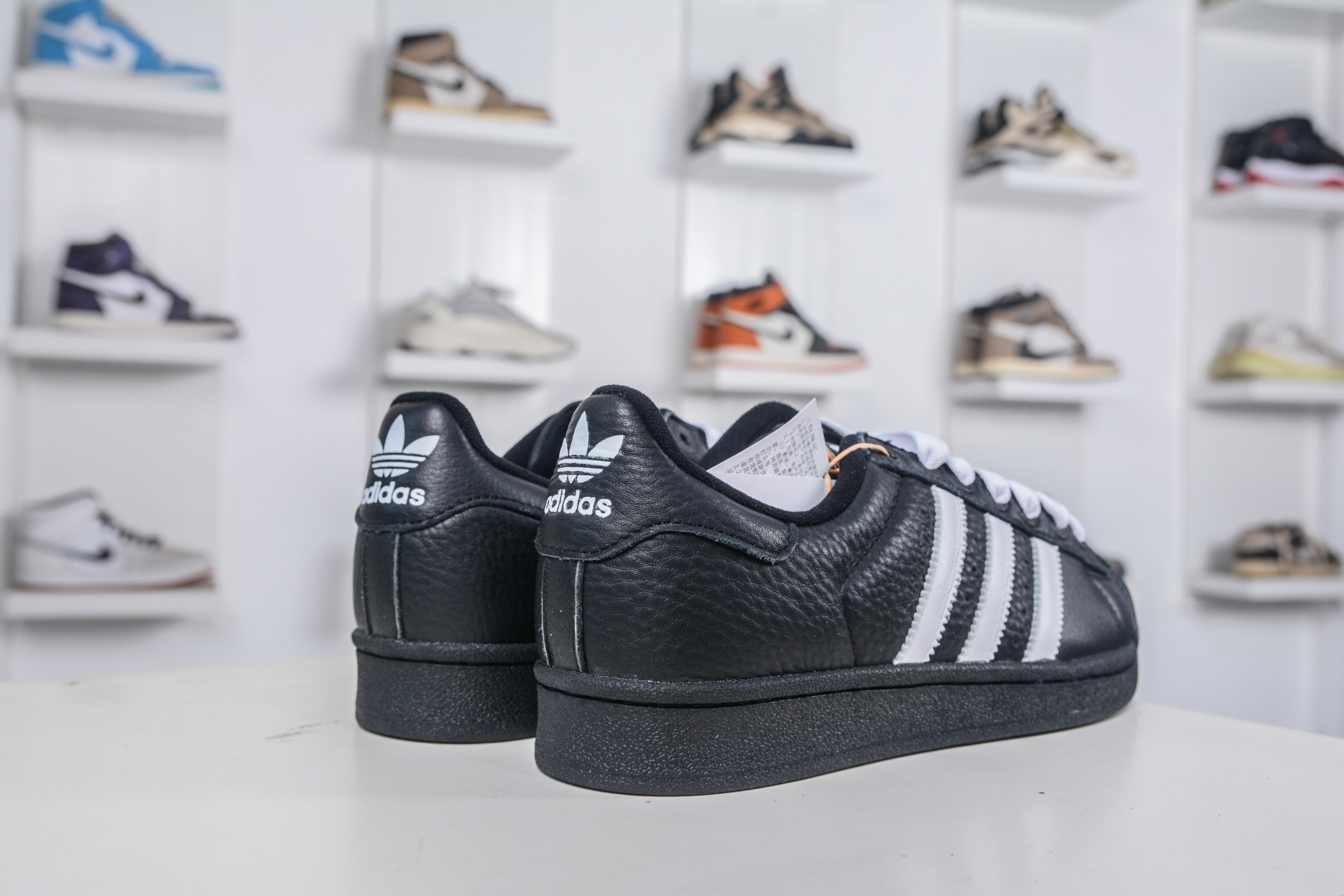 Adidas Originals Superstar Black White Leather Sneakers JI3538 6 cmp i1757099346926 4853 0 5