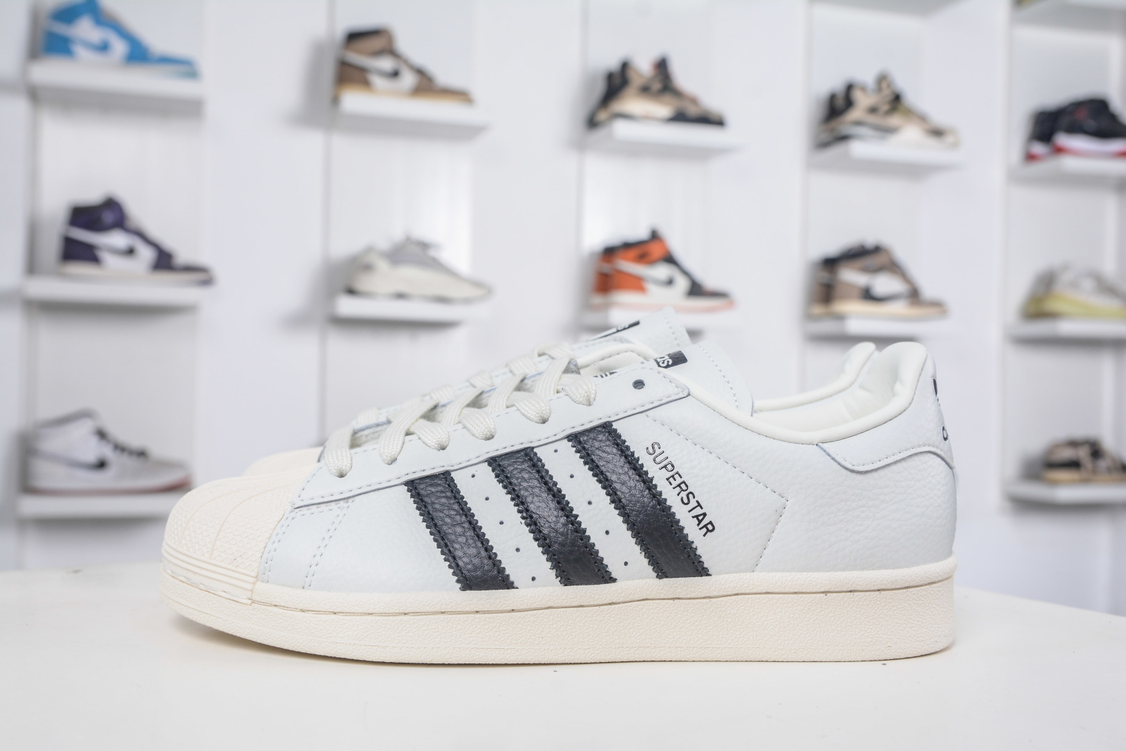 Adidas Originals Superstar White Black Leather Sneakers Retro Shell Toe Shoes 2 cmp i1757099395871 8293 0 0