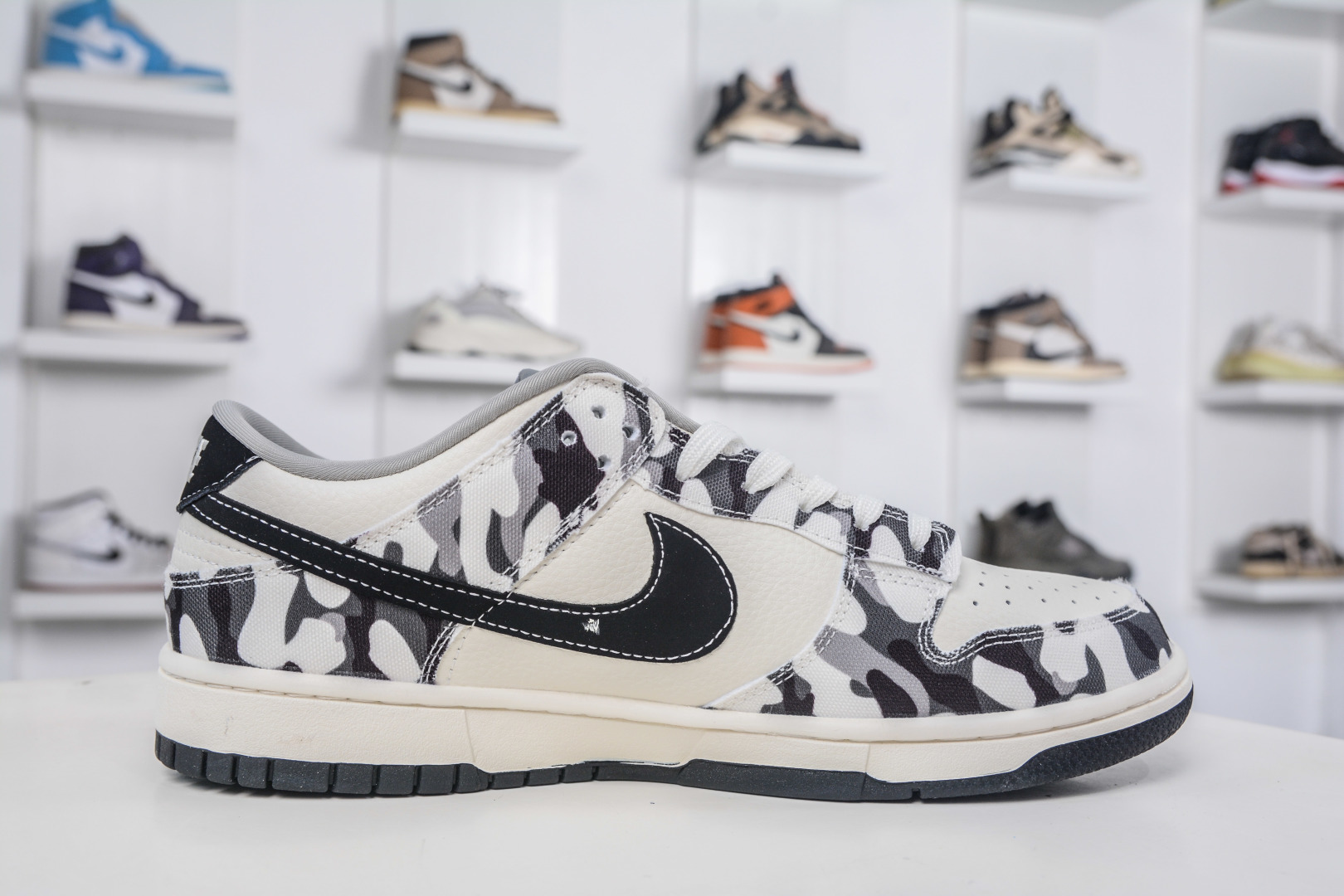 Nike SB Dunk Low x Fear of God FOG Collabo Black White Camo Sneakers 4 cmp i1757099535100 3950 0 2