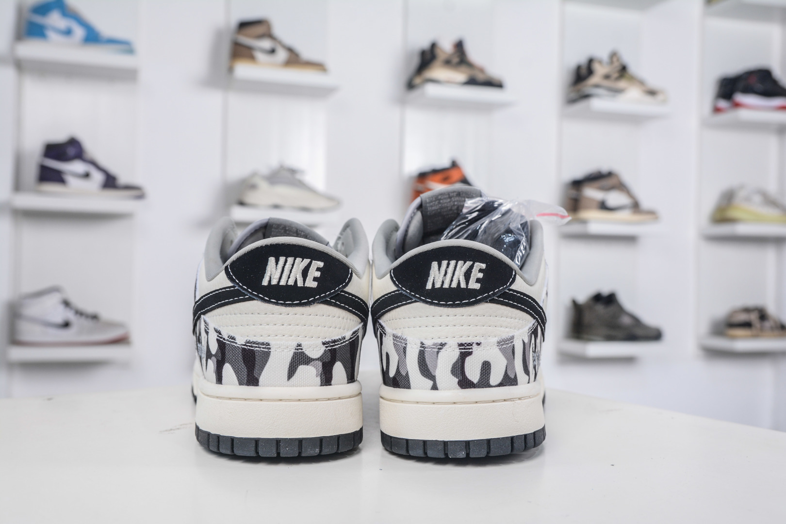 Nike SB Dunk Low x Fear of God FOG Collabo Black White Camo Sneakers 3 cmp i1757099535945 9608 0 1