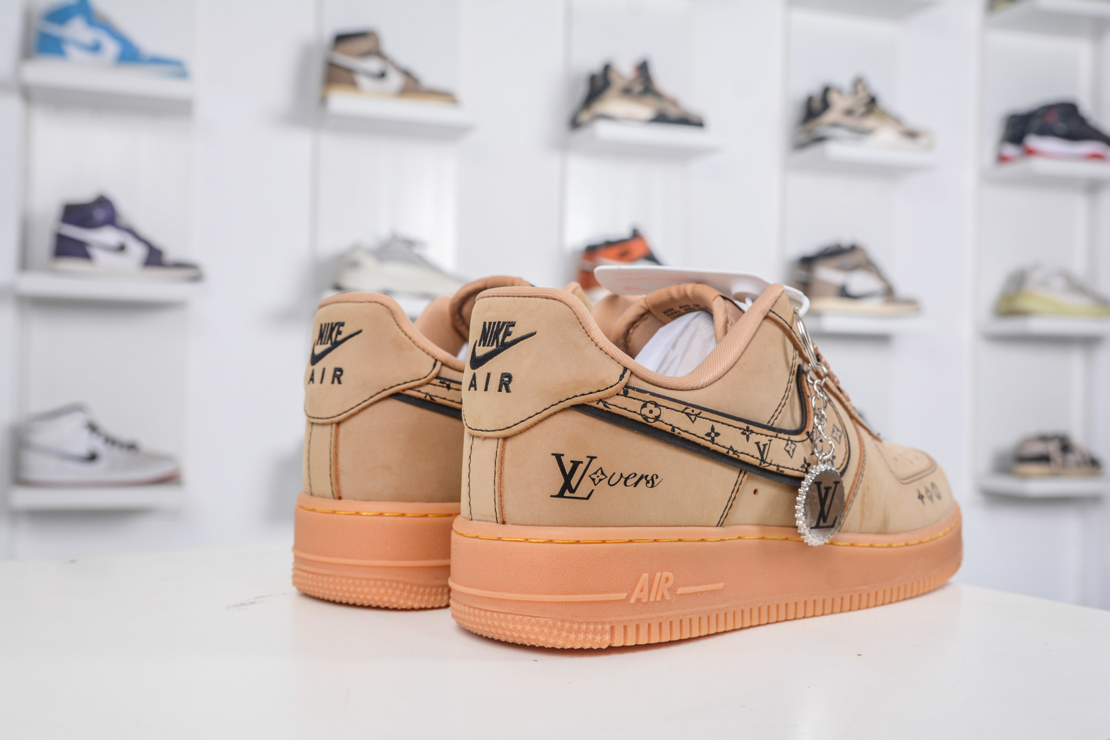 Nike Air Force 1 Low 07 x Louis Vuitton Wheat - Premium Comfort Sneakers 7 cmp i1757099590567 7796 0 5