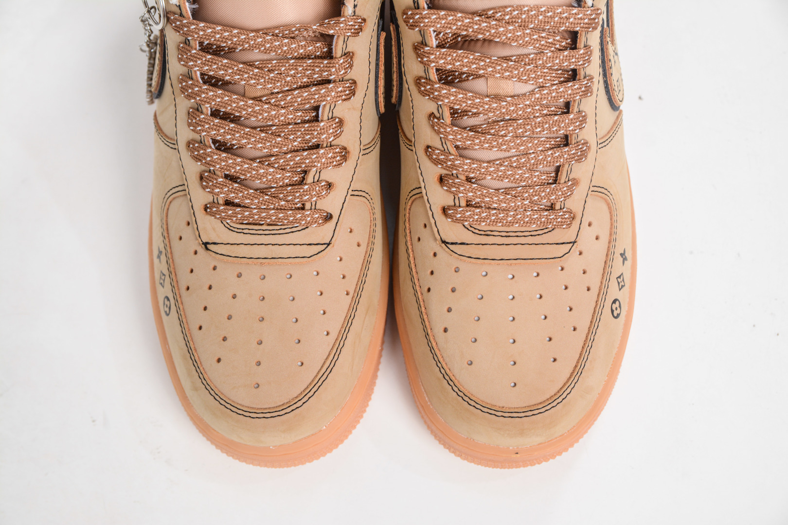 Nike Air Force 1 Low 07 x Louis Vuitton Wheat - Premium Comfort Sneakers 10 cmp i1757099590623 507 0 8