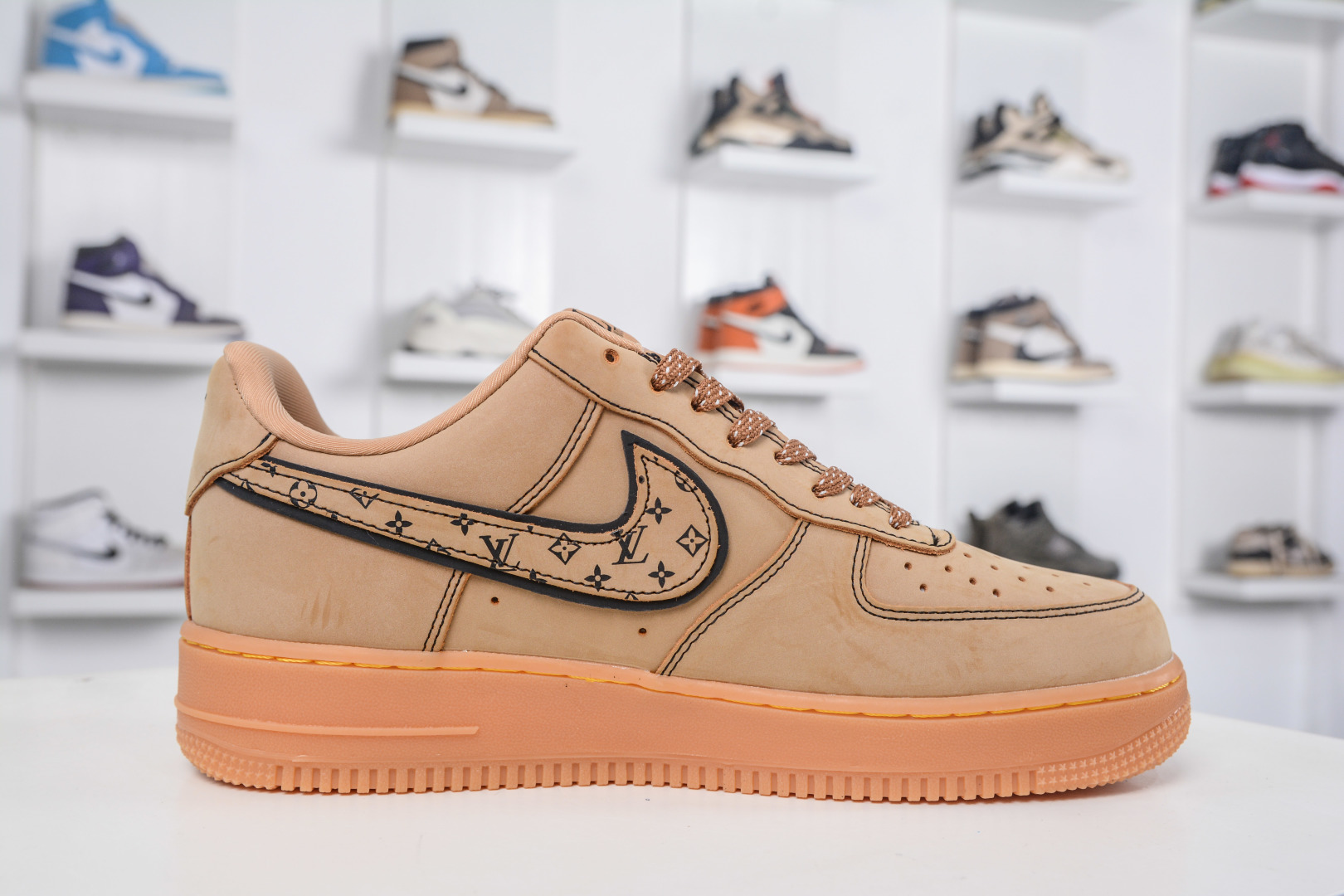 Nike Air Force 1 Low 07 x Louis Vuitton Wheat - Premium Comfort Sneakers 4 cmp i1757099590623 6930 0 2