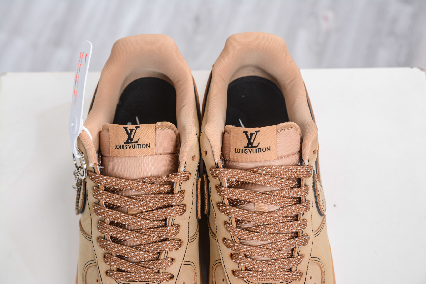 Nike Air Force 1 Low 07 x Louis Vuitton Wheat - Premium Comfort Sneakers 9 cmp i1757099591624 6141 0 7