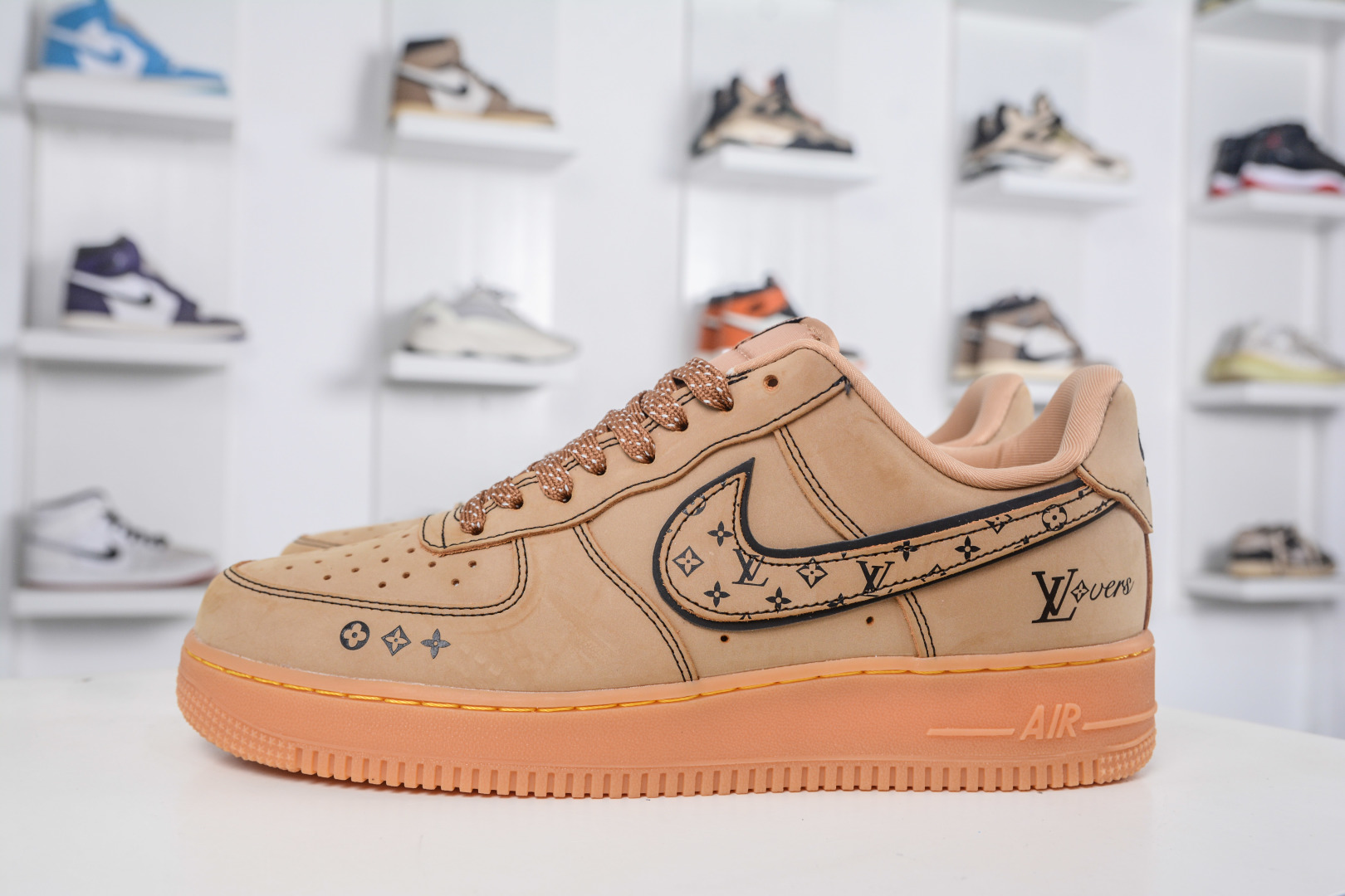 Nike Air Force 1 Low 07 x Louis Vuitton Wheat - Premium Comfort Sneakers 2 cmp i1757099591625 3615 0 0