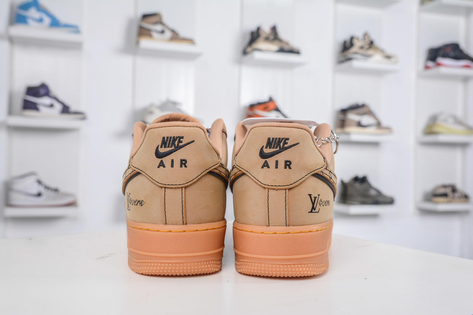 Nike Air Force 1 Low 07 x Louis Vuitton Wheat - Premium Comfort Sneakers 3 cmp i1757099591630 6605 0 1