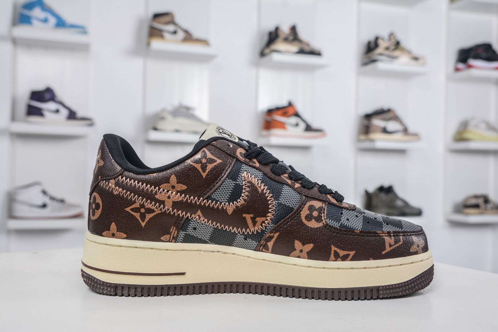 Nike Air Force 1 Low x Louis Vuitton Brown Black Checkerboard 3 cmp i1757099656644 4394 0 2
