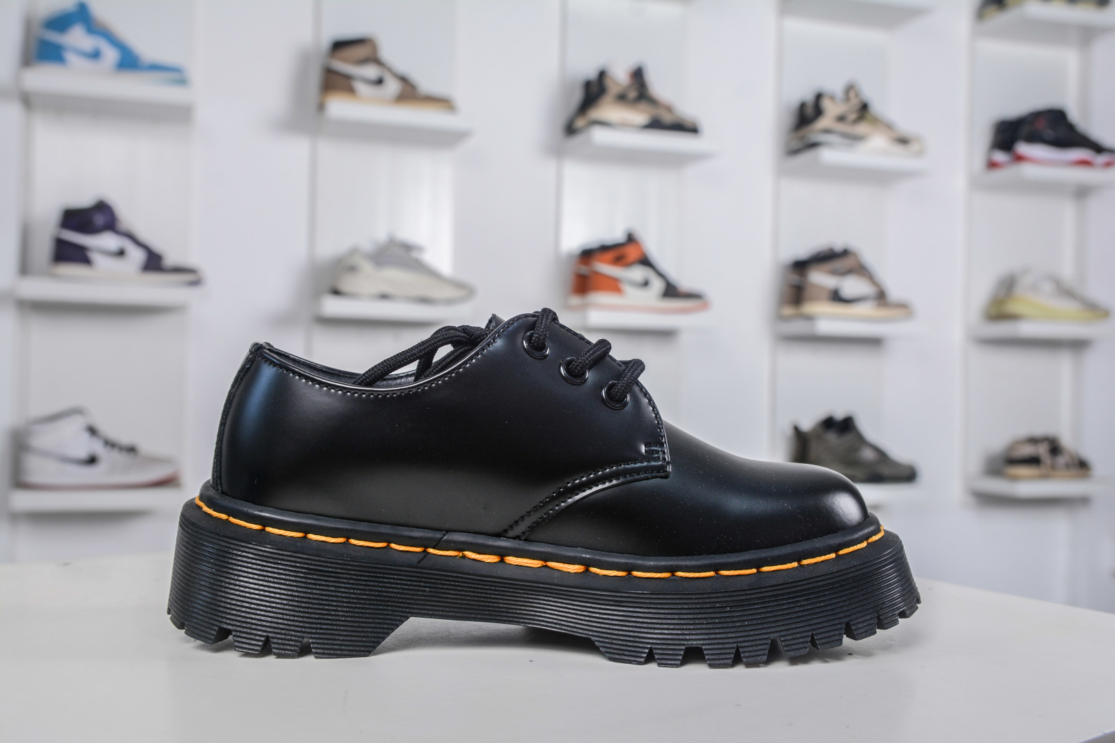 Dr. Martens 1461 Platform Leather Oxford Shoes, Black, Women's US 5-10 4 cmp i1757099833507 6467 0 2