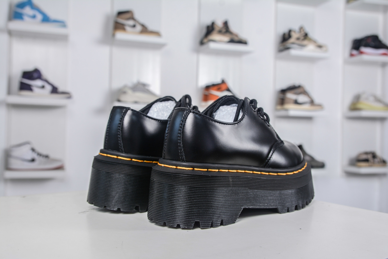 Dr. Martens 1461 Platform Oxford Shoes - Black Leather, Durable, and Stylish 7 cmp i1757099879254 2007 0 5