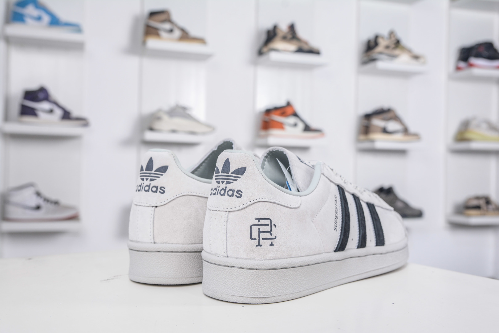 Adidas Originals Superstar Grey Black Leather Sneakers, Iconic Style & Comfort 6 cmp i1757198245098 9770 0 5