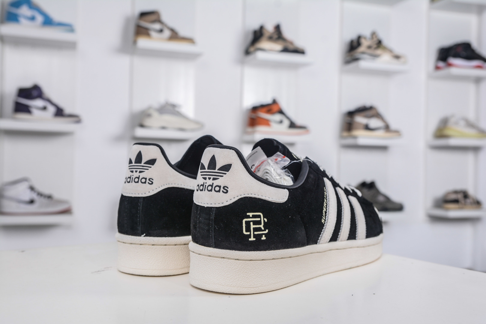 Adidas Originals Superstar "Defending Champion" Black/White Leather Sneakers 7 cmp i1757198292920 5104 0 5