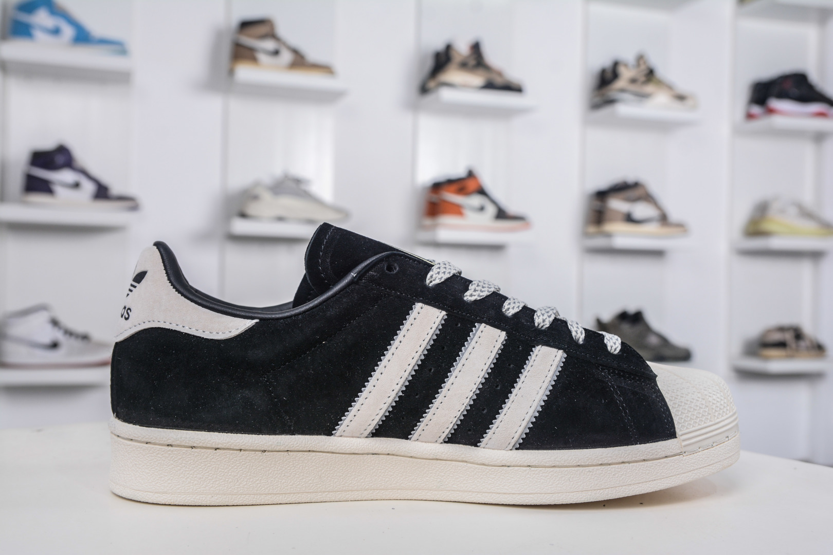Adidas Originals Superstar "Defending Champion" Black/White Leather Sneakers 4 cmp i1757198292928 353 0 2