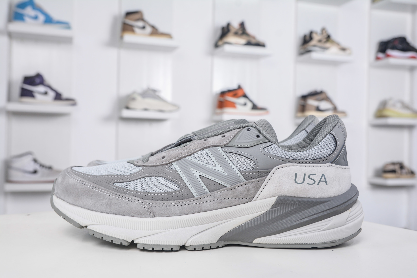 New Balance 990v6 Gray Retro Running Shoes - Ultimate Comfort & Style 2 cmp i1757199448585 6264 0 0