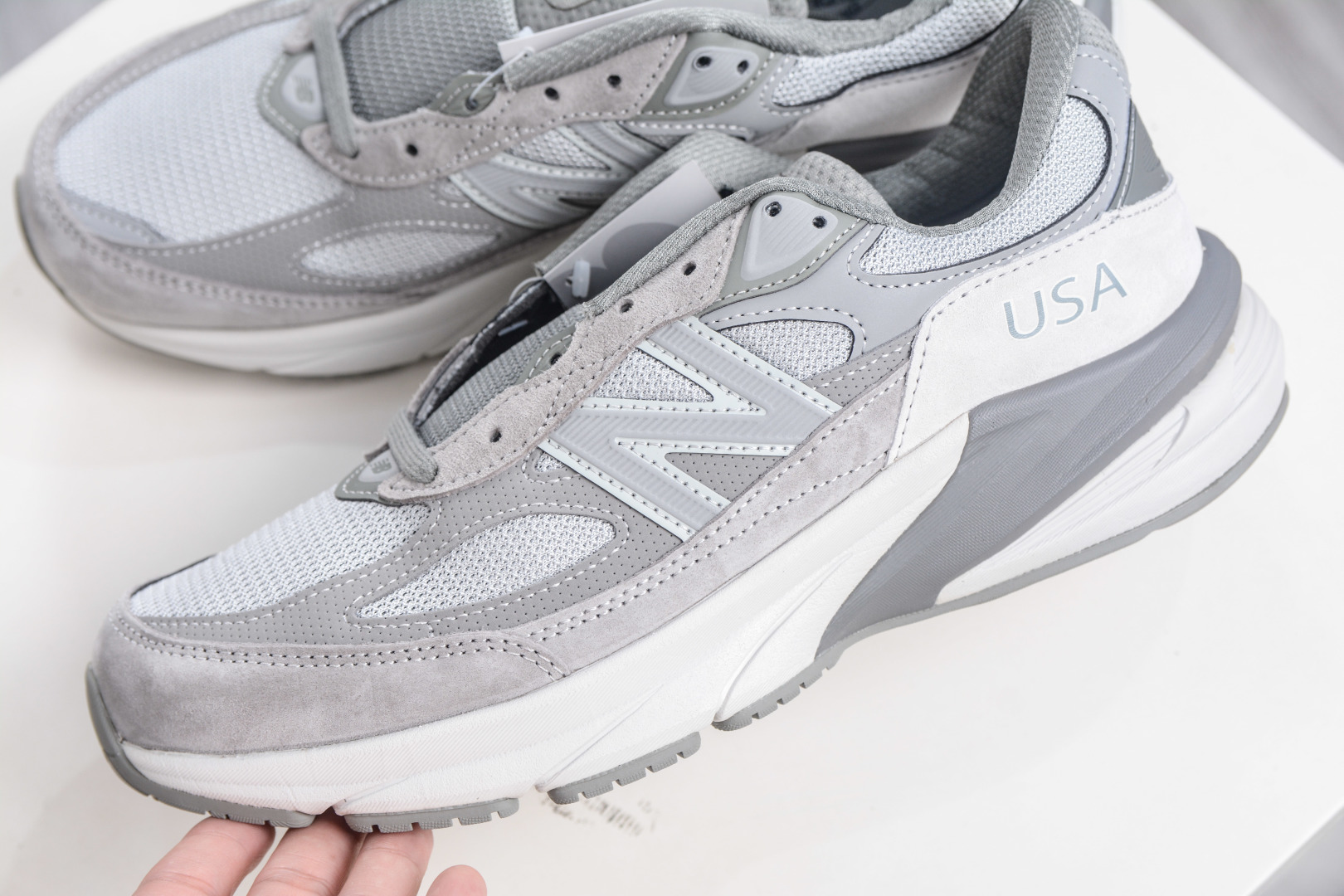 New Balance 990v6 Gray Retro Running Shoes - Ultimate Comfort & Style 8 cmp i1757199449519 3642 0 6