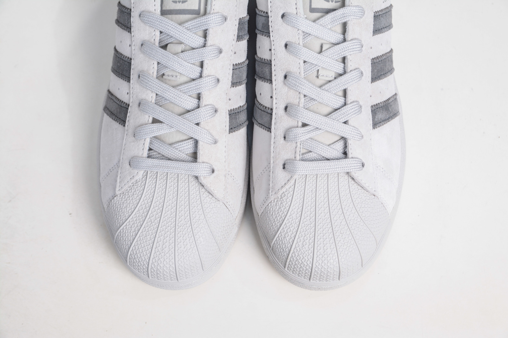 Adidas Originals Superstar Gray Leather Sneakers - Limited Edition Design 9 cmp i1757352187735 8451 0 8