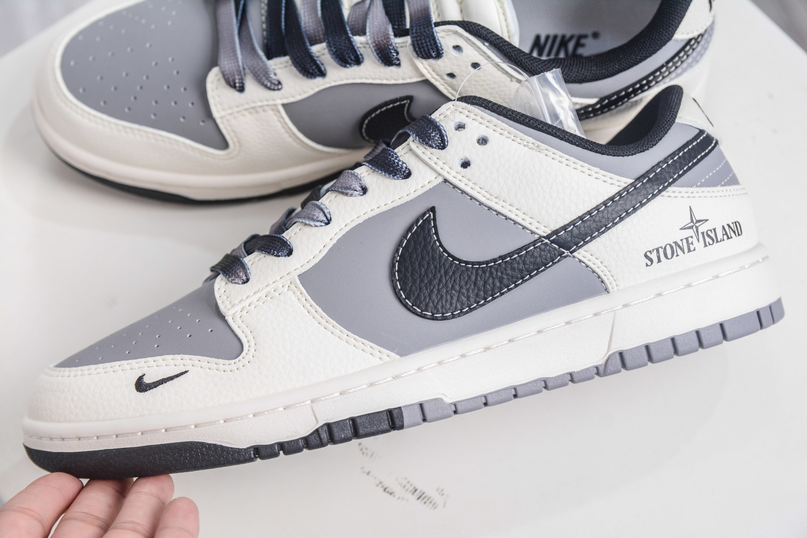 Nike SB Dunk Low x Stone Island White/Grey/Black - Premium Quality Sneakers 7 cmp i1757352307118 8802 0 6
