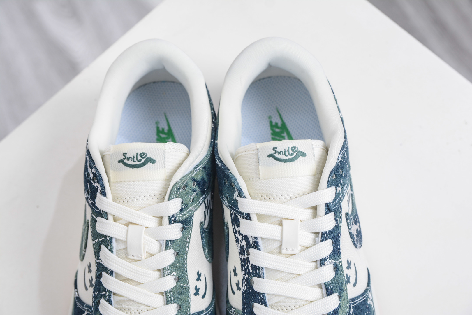 Nike SB Dunk Low Green Woven Sneakers - Original Quality, Comfortable Fit 8 cmp i1757352360294 7682 0 7