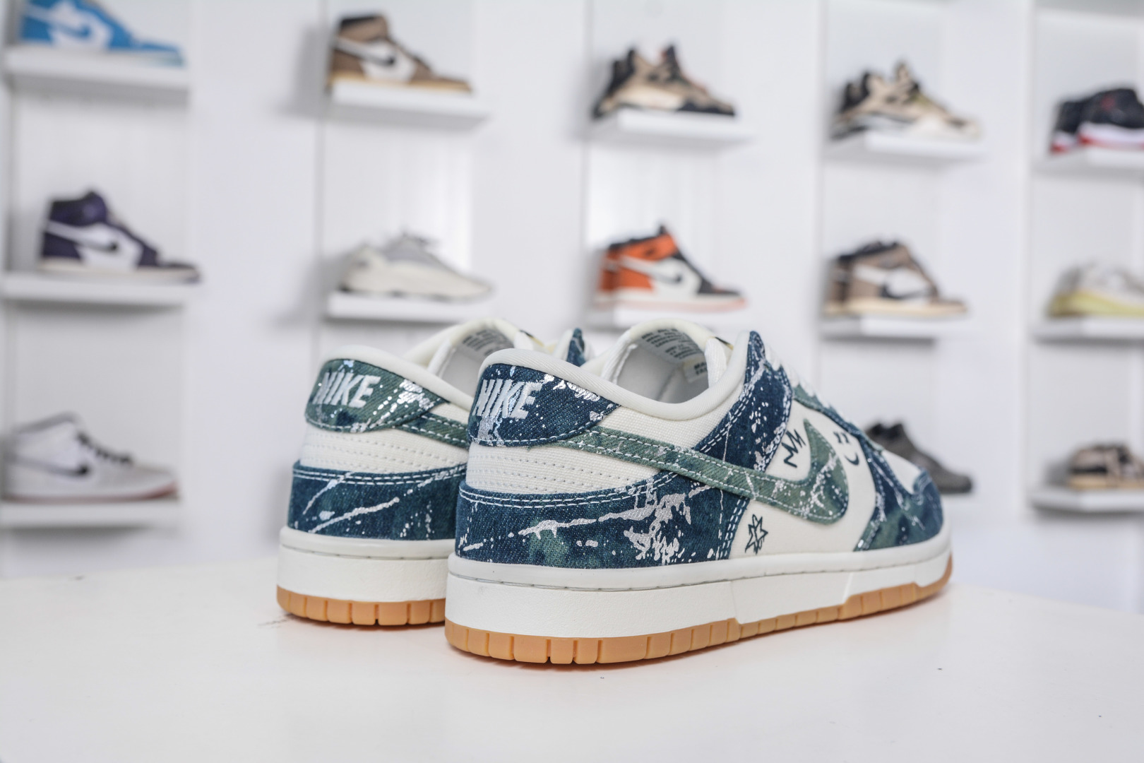 Nike SB Dunk Low Green Woven Sneakers - Original Quality, Comfortable Fit 6 cmp i1757352361342 4304 0 5