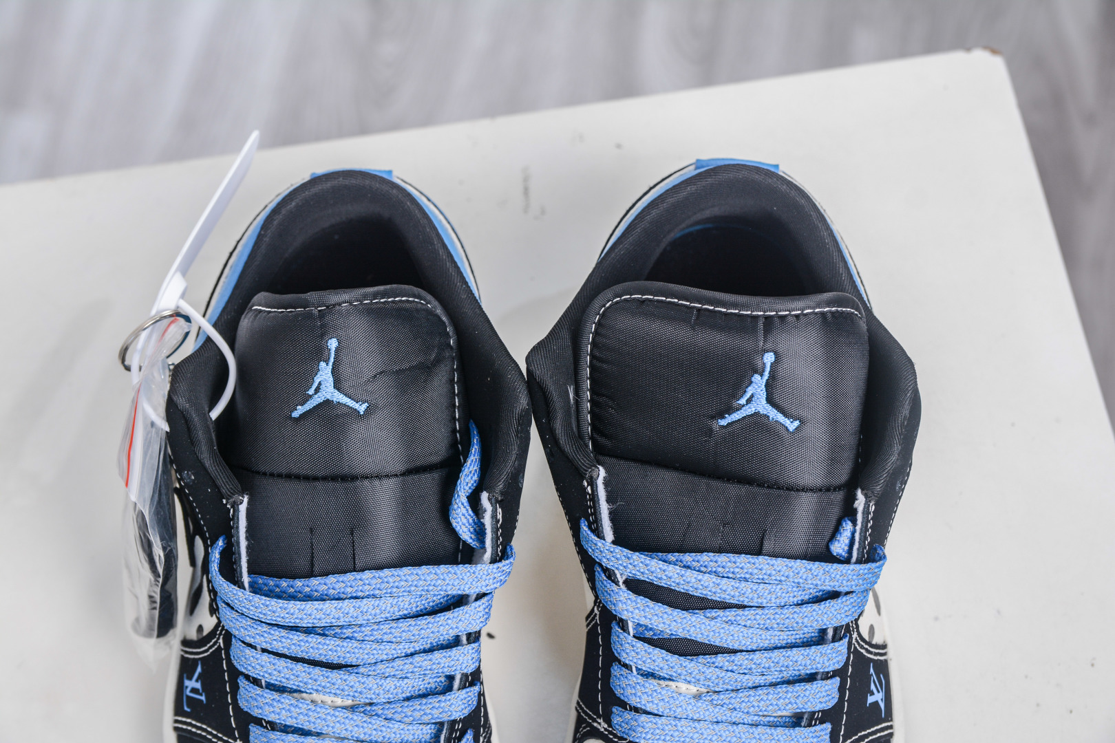 Air Jordan 1 Low x Louis Vuitton Collab Black White Blue Sneakers 9 cmp i1757352466622 3900 0 7