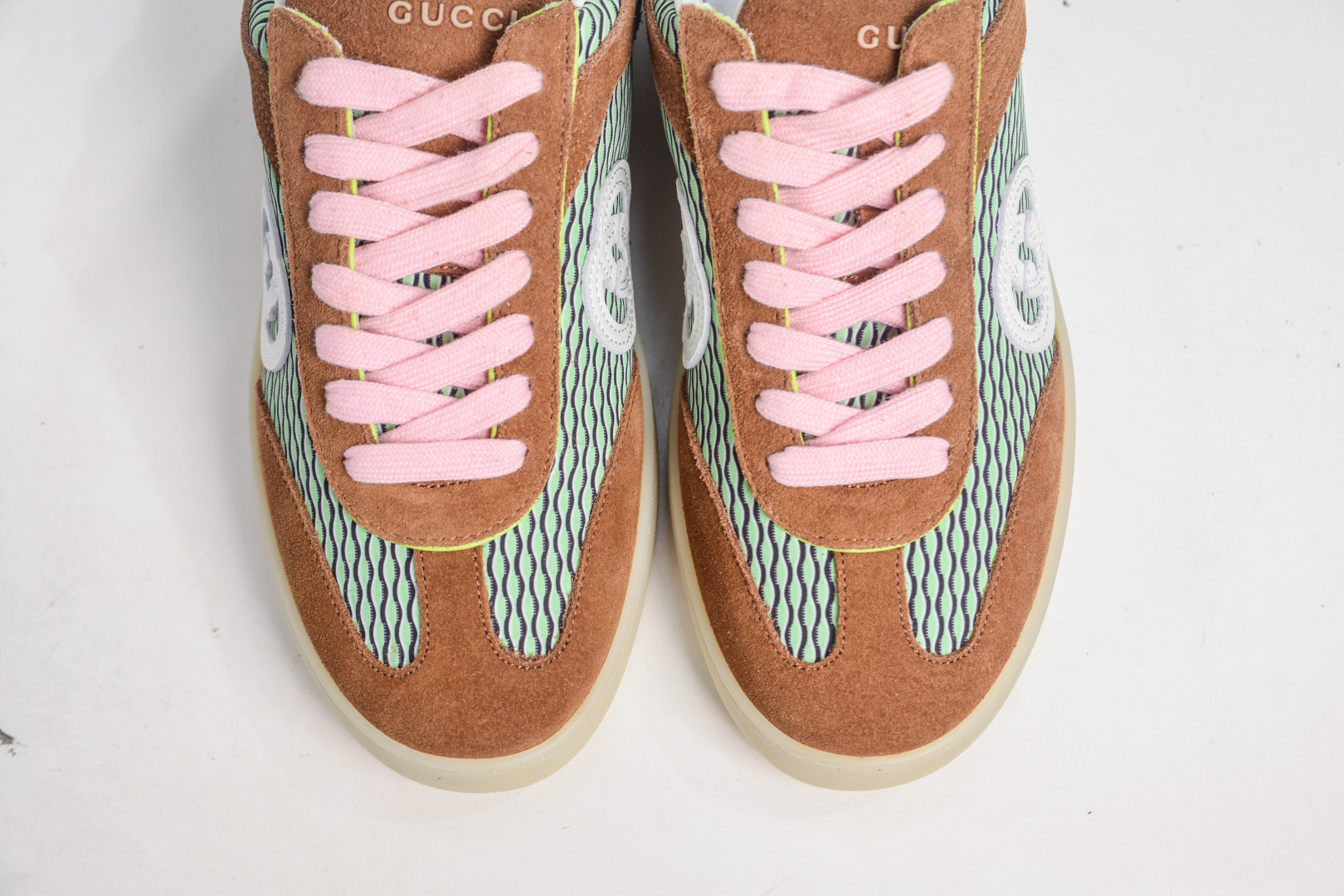 Gucci G75 Round Toe Suede Sneakers with Interlocking G Logo - Stylish & Comfy 9 cmp i1757356662879 8754 0 8