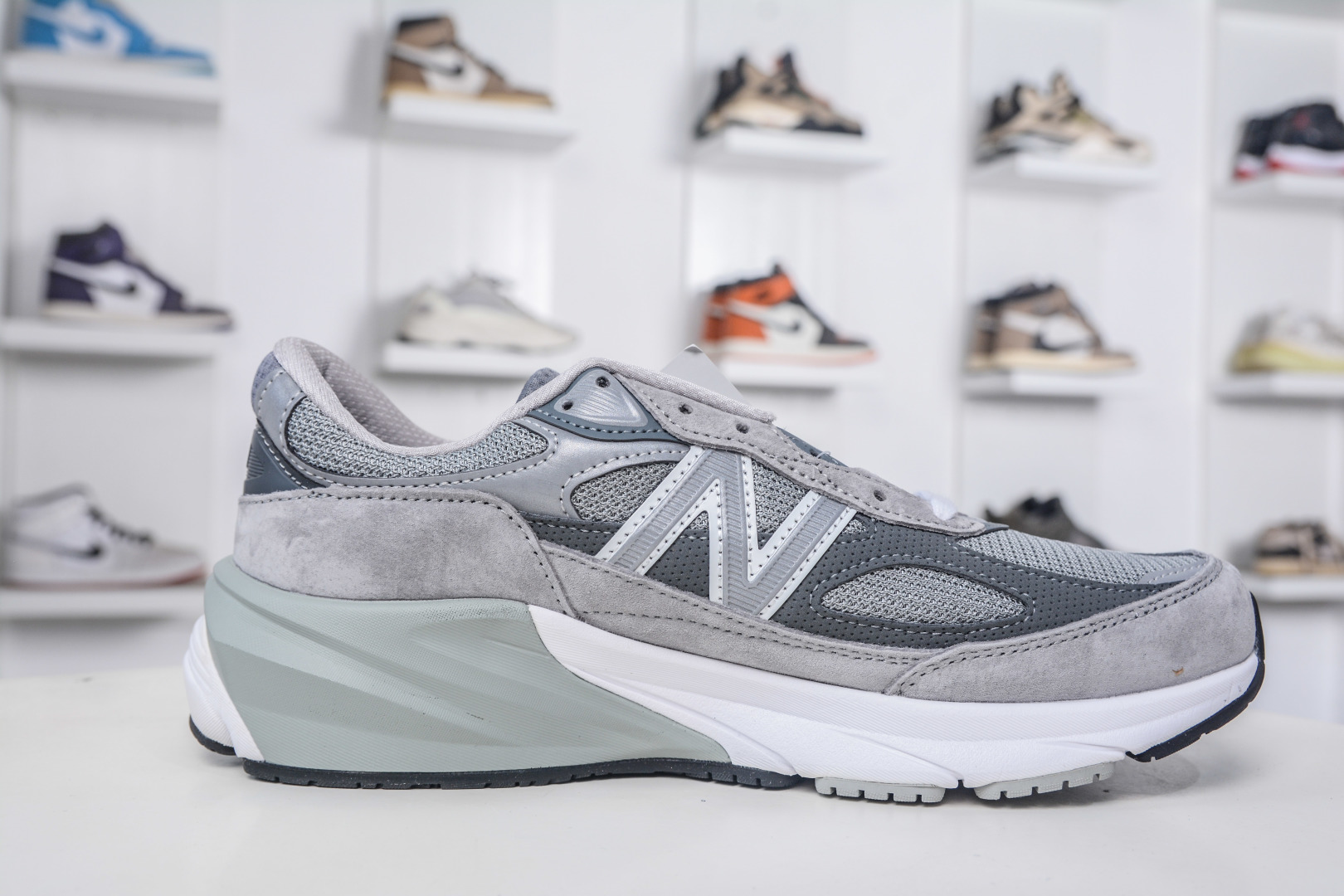 New Balance 990v6 Gray Running Shoes - Retro Style, Superior Comfort 3 cmp i1757358520053 7593 0 2