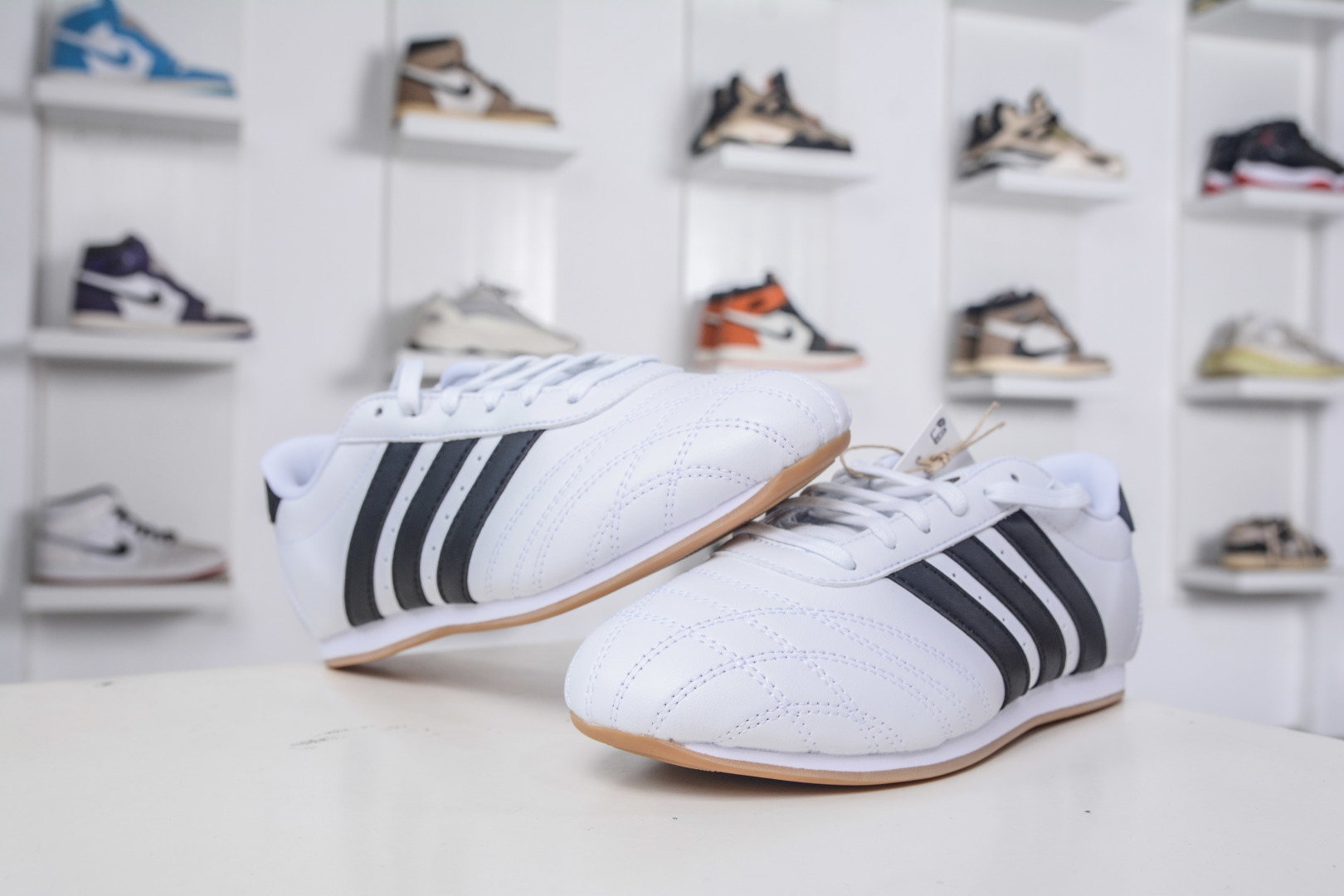 Adidas Originals Taekwondo Low: Classic Retro Training Shoe - White/Black 5 cmp i1757439323527 6247 0 3