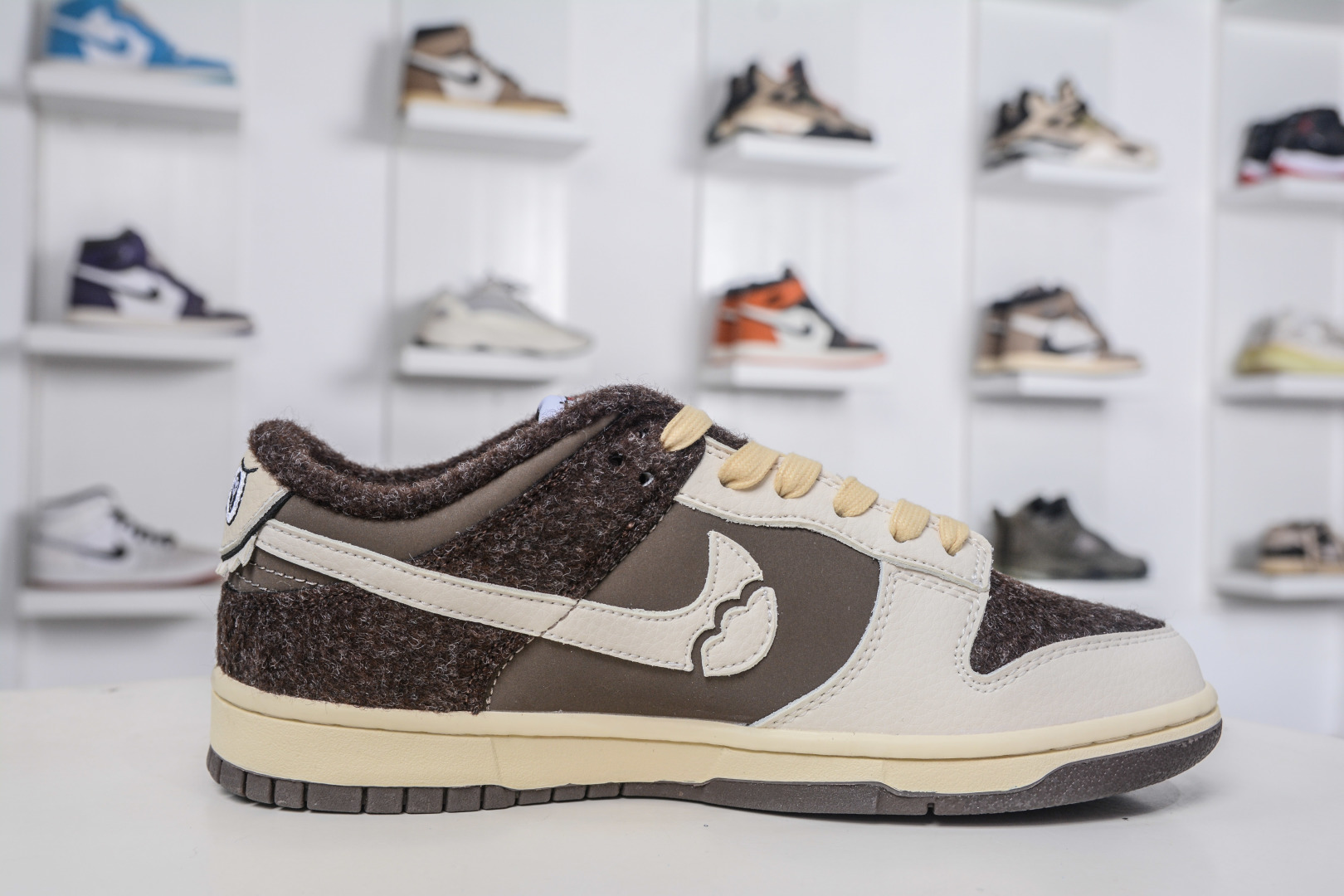 Nike SB Dunk Low x Labubu Collab: Cream & Brown Designer Sneakers 3 cmp i1757439609861 2504 0 2