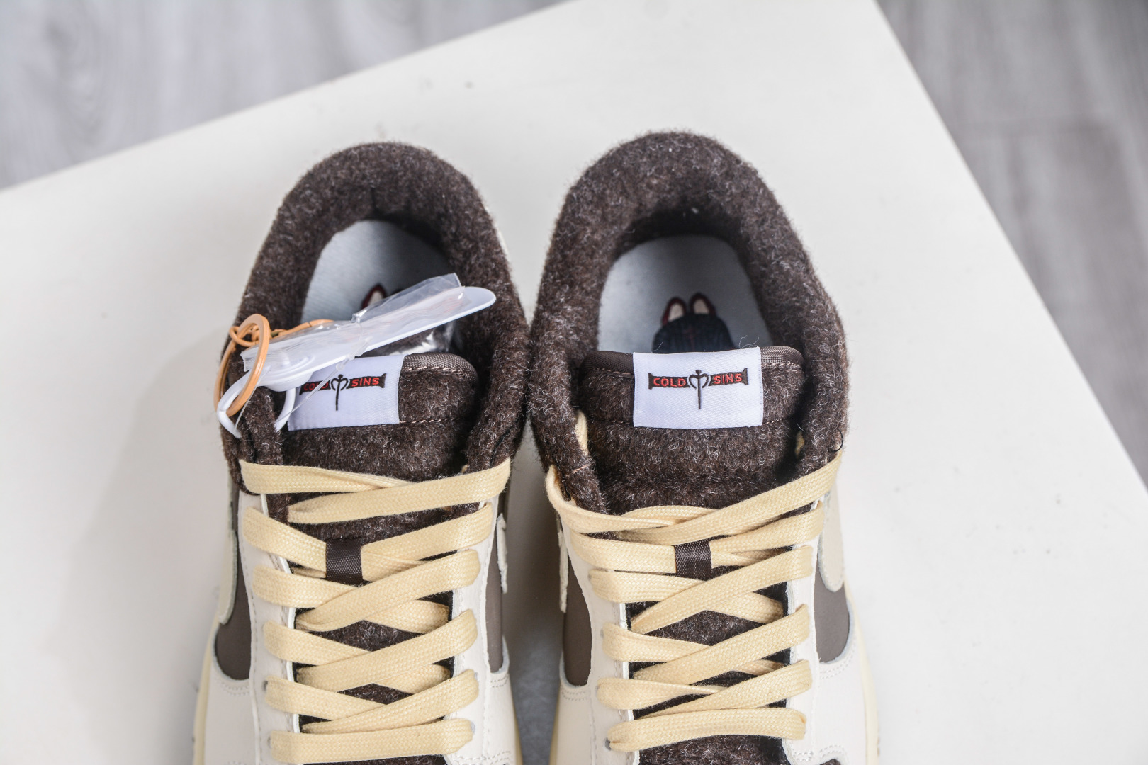 Nike SB Dunk Low x Labubu Collab: Cream & Brown Designer Sneakers 8 cmp i1757439609916 1033 0 7