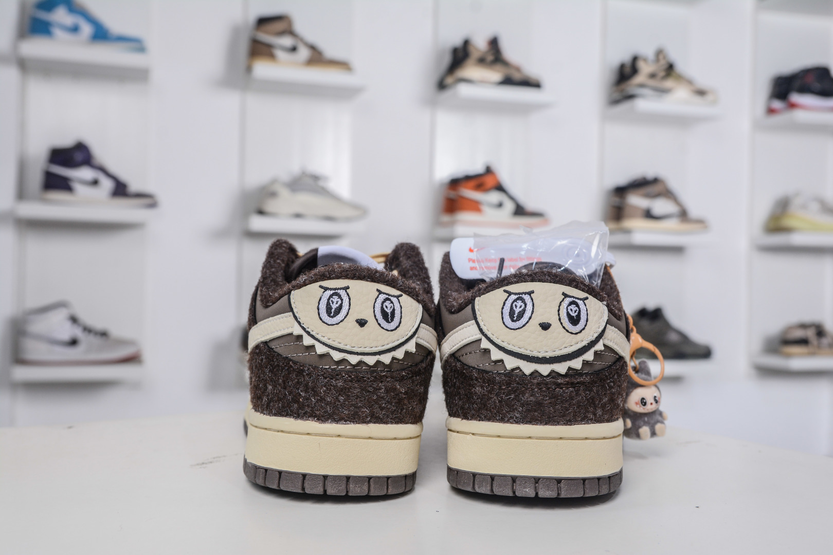 Nike SB Dunk Low x Labubu Collab: Cream & Brown Designer Sneakers 2 cmp i1757439611166 191 0 1