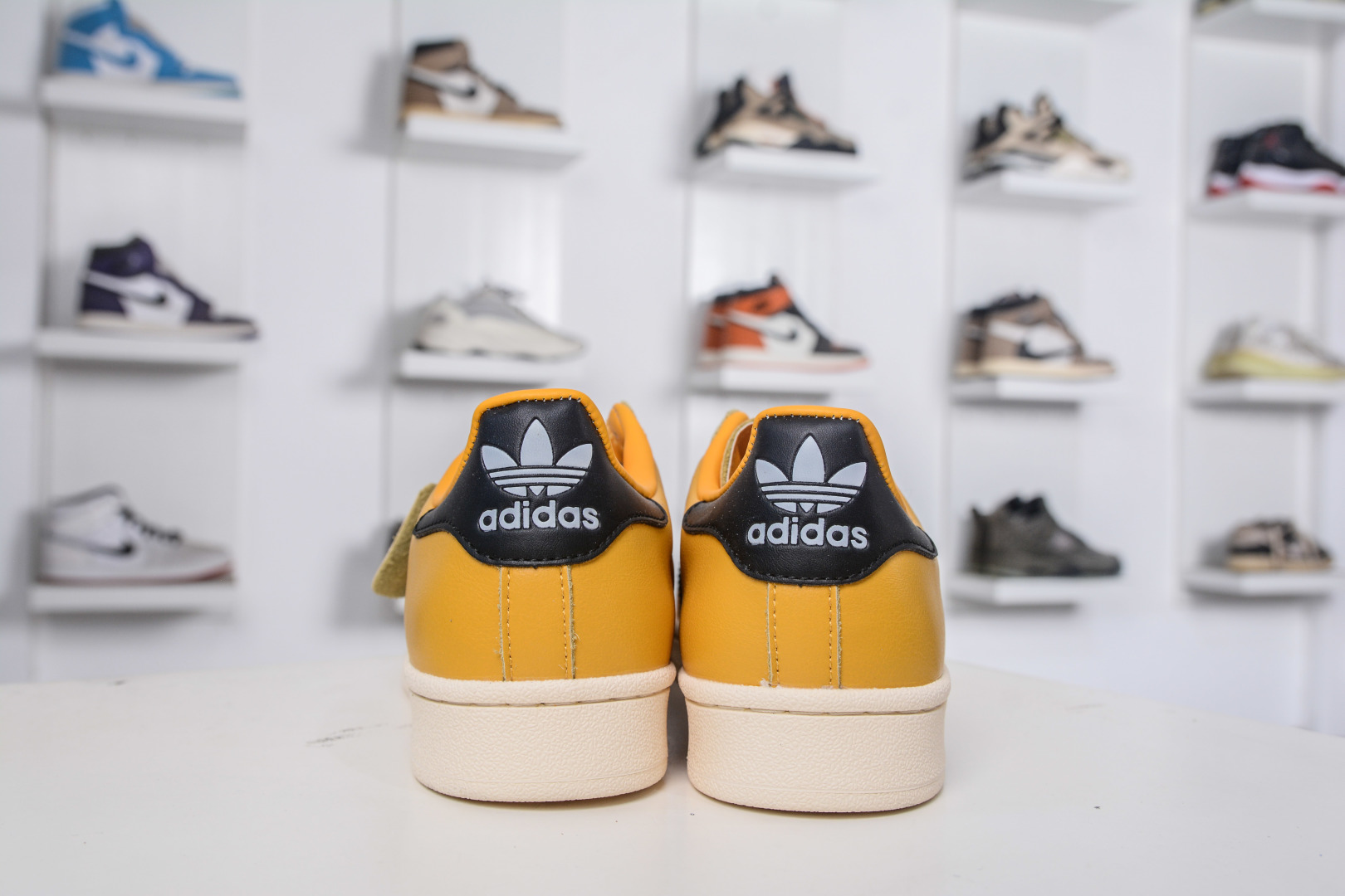 Adidas Originals Superstar Yellow Black Leather Upper Sneakers HQ0498 3 cmp i1757439727315 1424 0 1