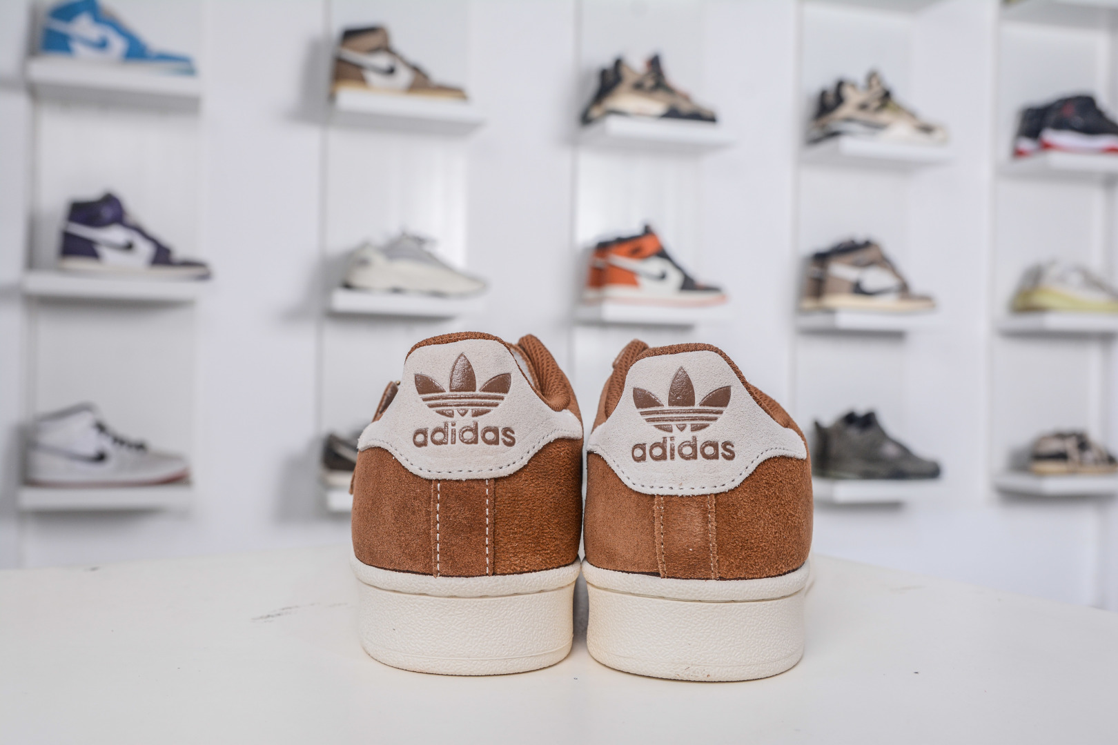 Adidas Originals Superstar Brown White Shell Toe Leather Sneakers IG3048 3 cmp i1757439789977 1763 0 1