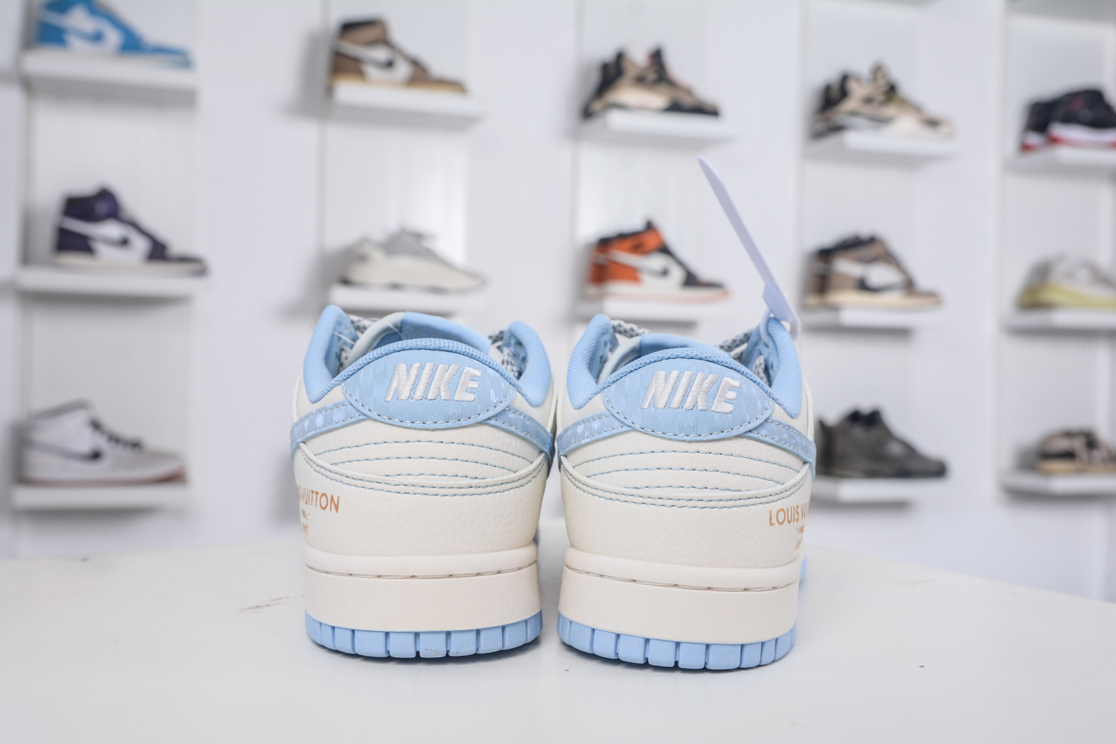 Nike SB Dunk Low x Louis Vuitton LV联名-白天蓝 JP1628-005 Nike SB Dunk Low x Louis Vuitton LV联名-白天蓝 JP1628-005