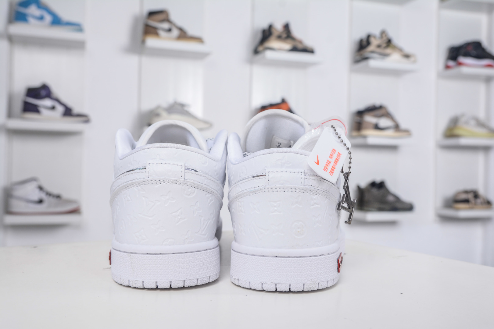 Nike Jordan Low x Louis Vuitton LV联名-纯白立体印花 LR2025-010