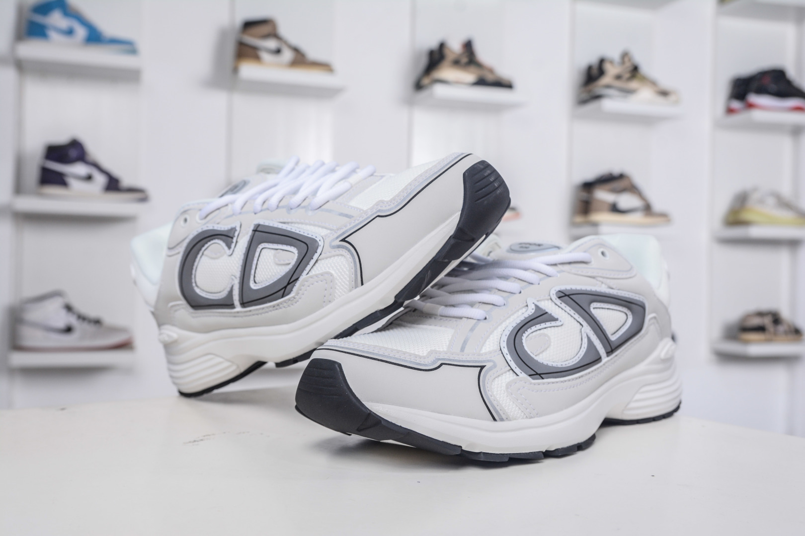 ZC总裁版 Dior B30 迪奥网眼织物低帮运动休闲鞋