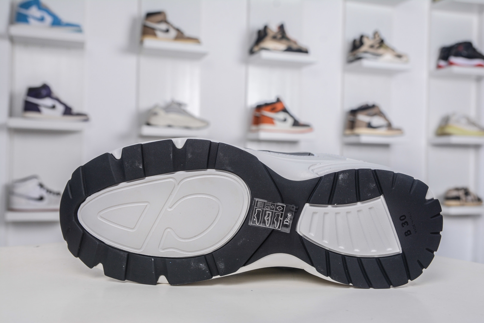 ZC总裁版 Dior B30 迪奥网眼织物低帮运动休闲鞋