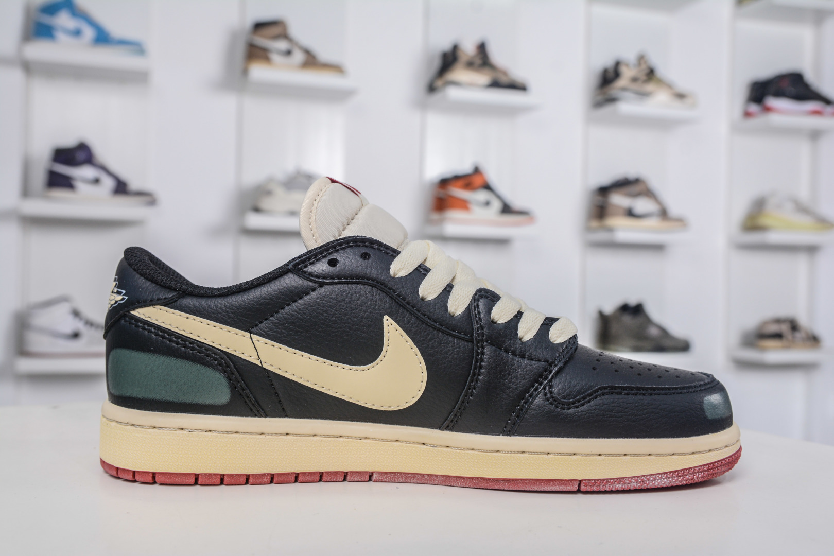Nigel Sylvester x Air Jordan 1 Low OG Nitro Black Red Sneakers IB8958-001 3 cmp i1757609537237 7573 0 2