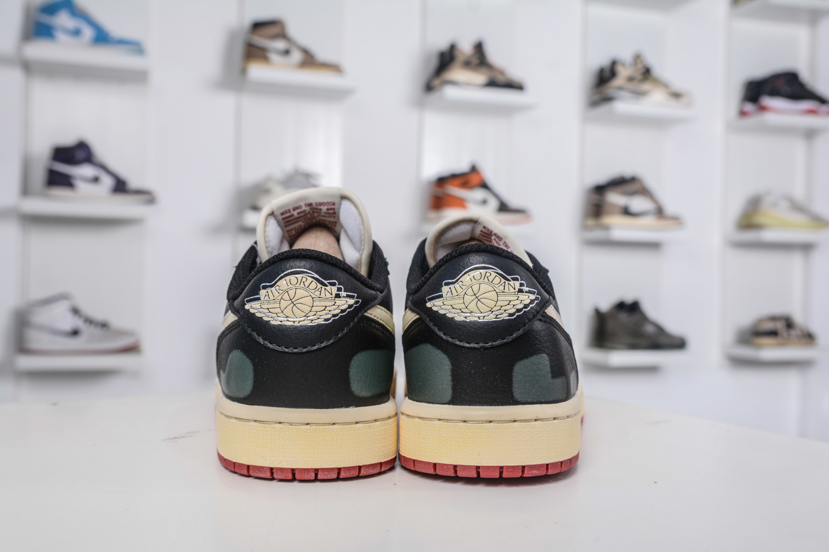 Nigel Sylvester x Air Jordan 1 Low OG Nitro Black Red Sneakers IB8958-001 2 cmp i1757609538379 8159 0 1