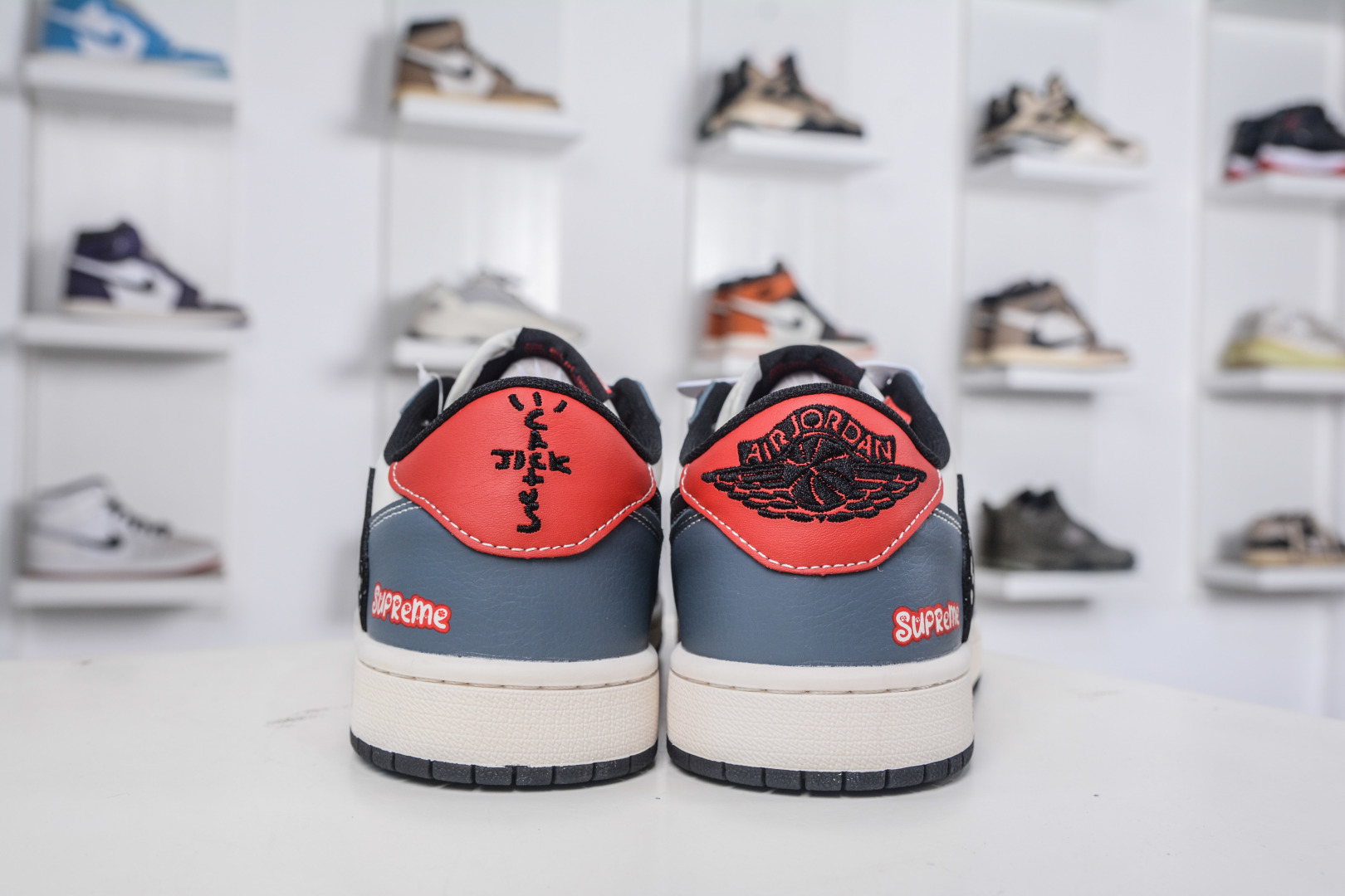 TS x Air Jordan x Supreme Air Jordan 1 Low - White, Grey & Black 2 cmp i1757609860702 1064 0 1