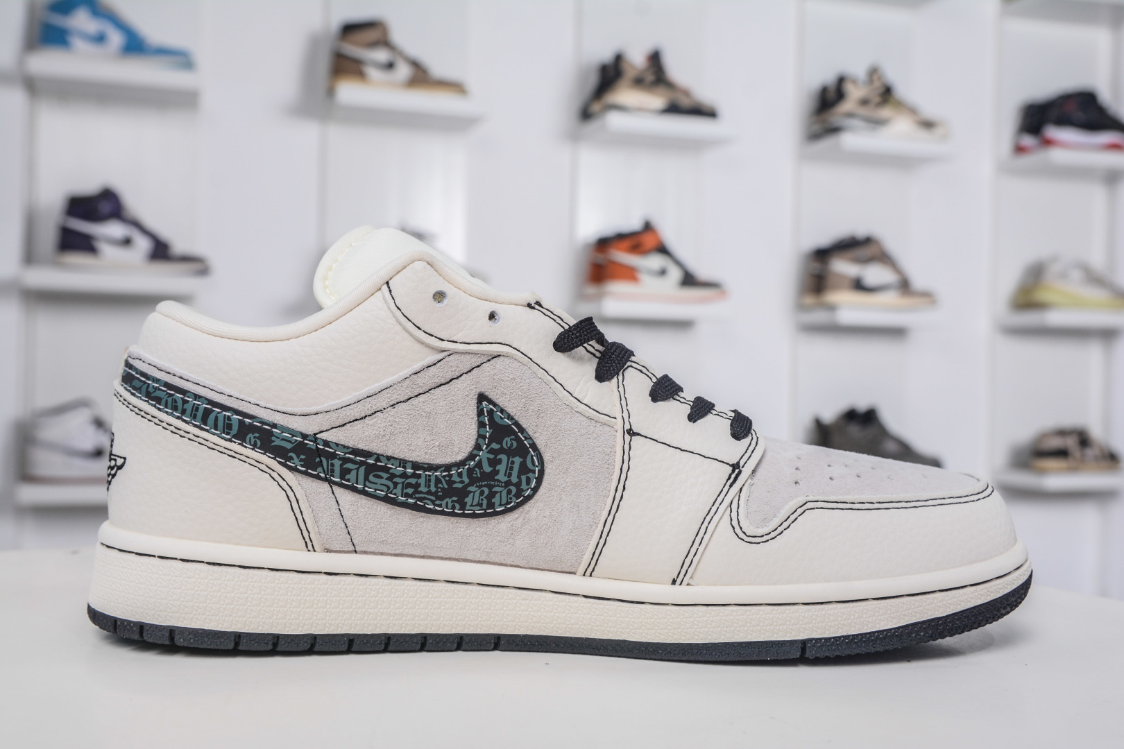 Air Jordan 1 Low x Chrome Hearts White Gray Custom Sneakers 3 cmp i1757609916684 9682 0 2