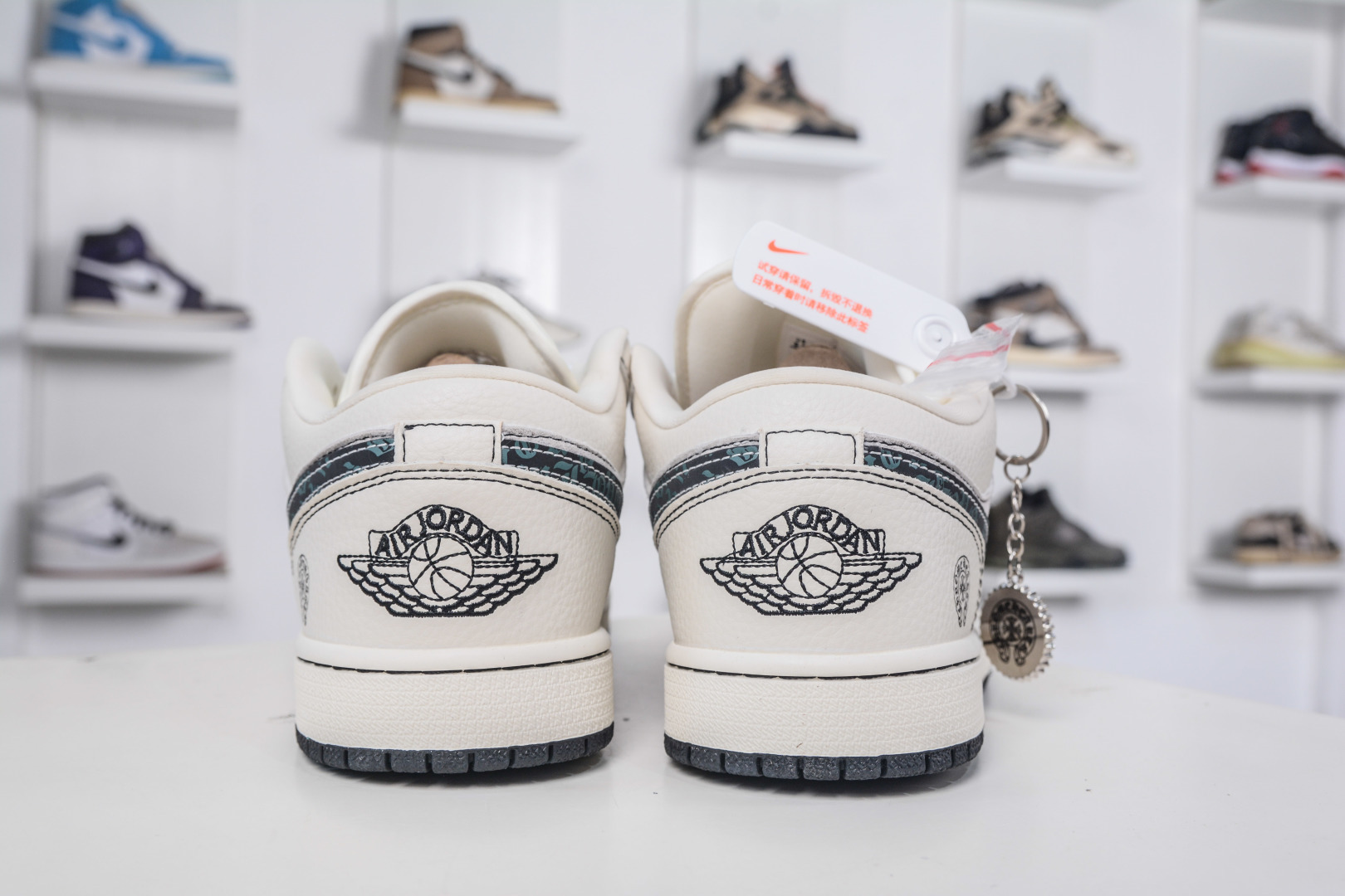 Air Jordan 1 Low x Chrome Hearts White Gray Custom Sneakers 2 cmp i1757609916689 5384 0 1