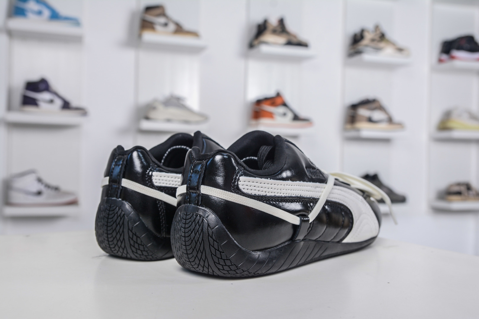 Rose x PUMA彪马 Speedcat 系列 联名款 赛车 德训双鞋带 绑带休闲运动低帮板鞋 404391-01