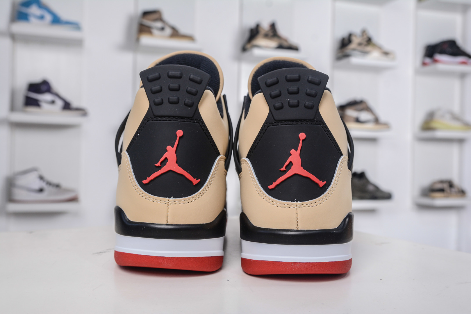 OG版 Air Jordan 4 Retro”Pizza”乔丹4代披萨配色卡其黑红 IH2094-200