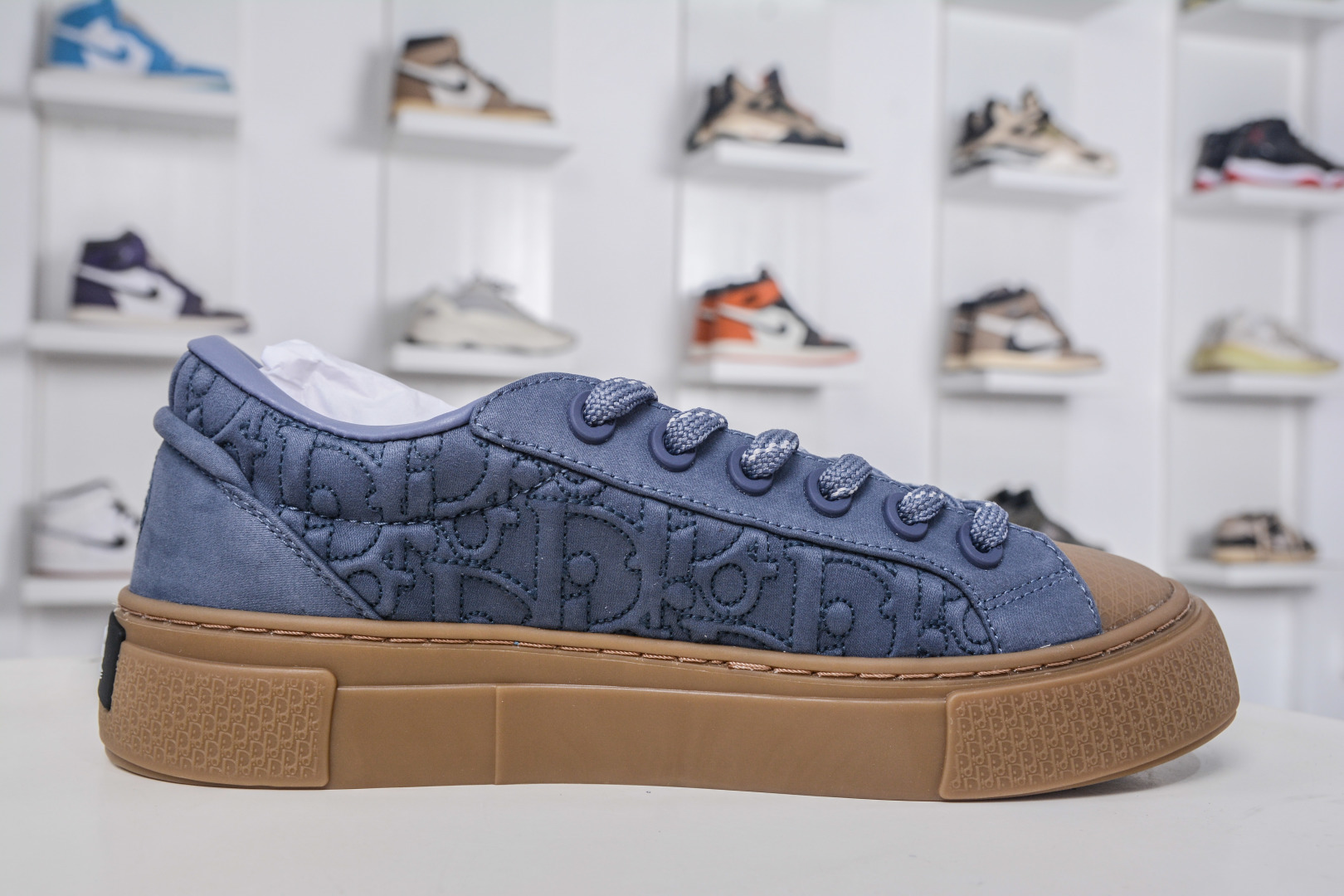 ZC总裁版 Dior B33 迪奥印花系带时尚运动板鞋网球鞋-莆田鞋,莆田鞋货源,高仿鞋,高仿鞋货源,安福档口,莆田高仿鞋,莆田鞋批发,高仿鞋批发,莆田高仿运动鞋,高仿运动鞋,莆田运动鞋 ZC总裁版 Dior B33 迪奥印花系带时尚运动板鞋网球鞋