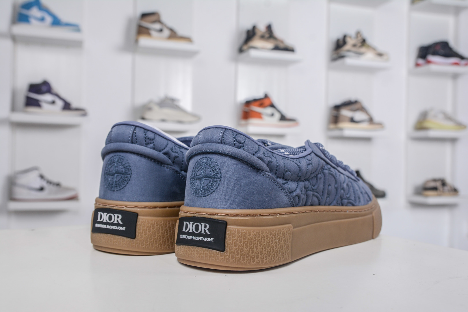 ZC总裁版 Dior B33 迪奥印花系带时尚运动板鞋网球鞋-莆田鞋,莆田鞋货源,高仿鞋,高仿鞋货源,安福档口,莆田高仿鞋,莆田鞋批发,高仿鞋批发,莆田高仿运动鞋,高仿运动鞋,莆田运动鞋 ZC总裁版 Dior B33 迪奥印花系带时尚运动板鞋网球鞋